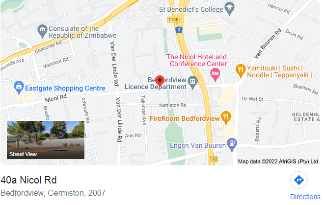 Bedford Map